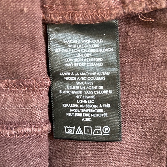 NWT Anthropologie dark brown square neck cargo dress linen blend size 10 - Picture 10 of 13